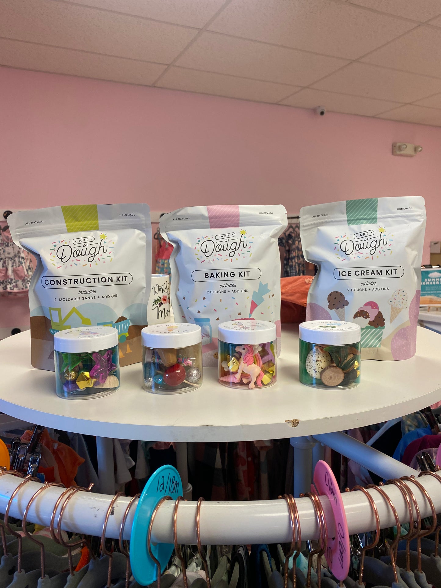 Art of Dough Sensory Jars