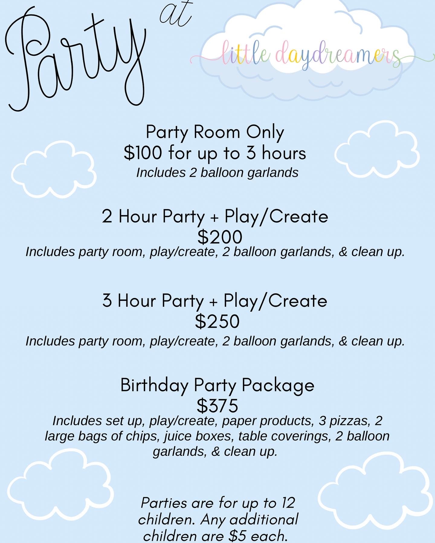 Book a 2024 Birthday Party: January-June