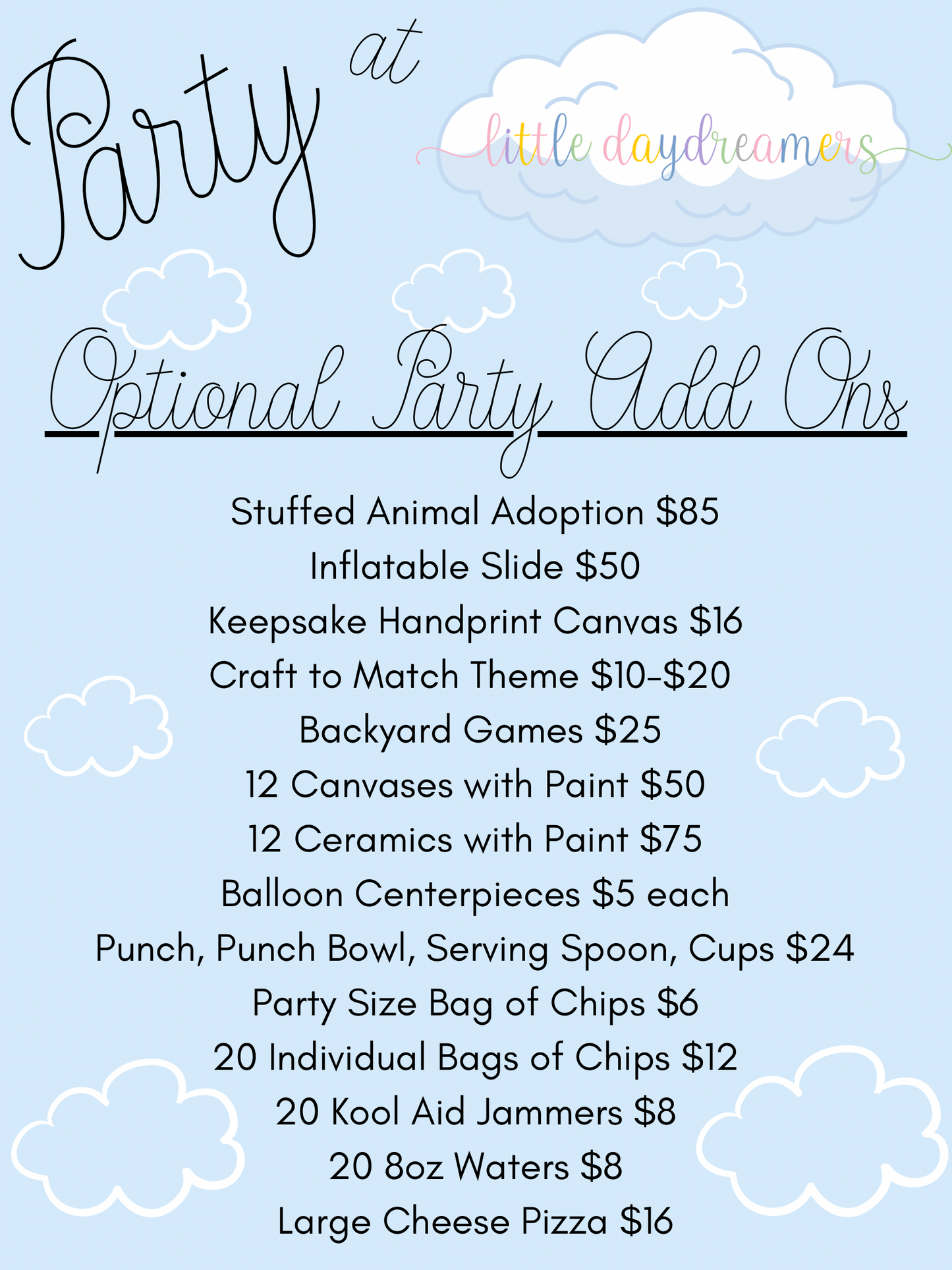 Book a 2023 Birthday Party: September-December