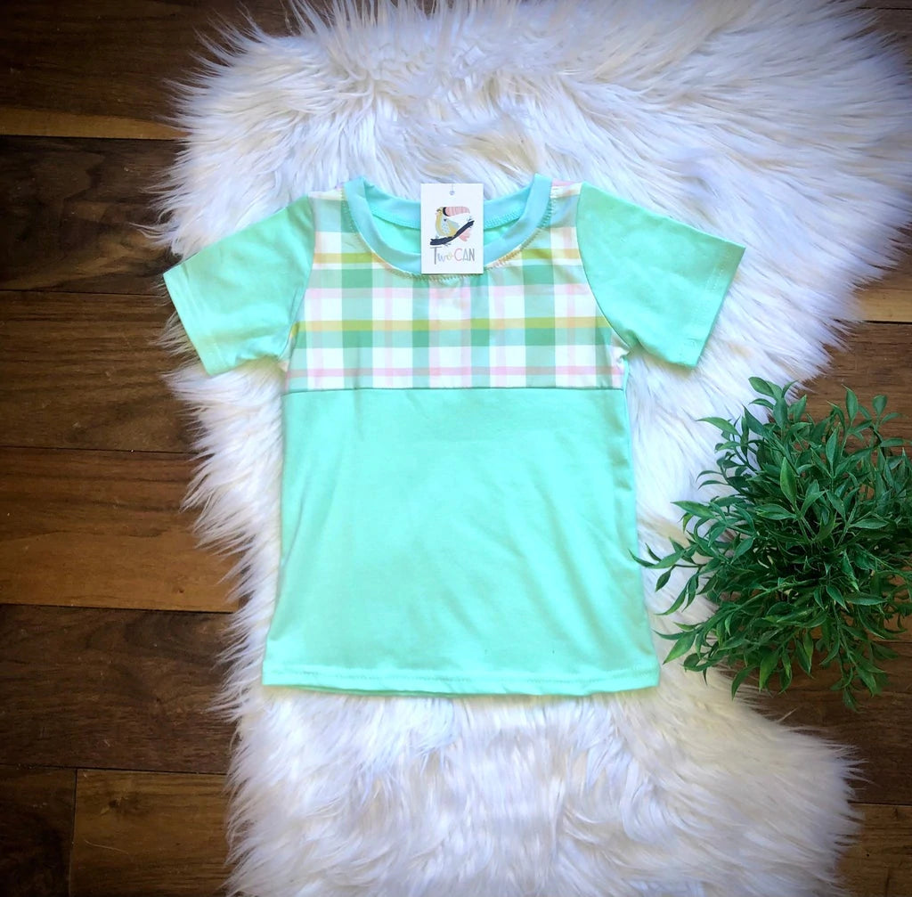 Plaid Tee