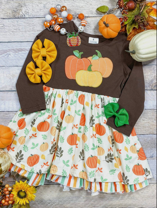 Pumpkin Party Dress