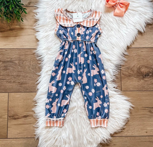 Cottontails & Whiskers Romper