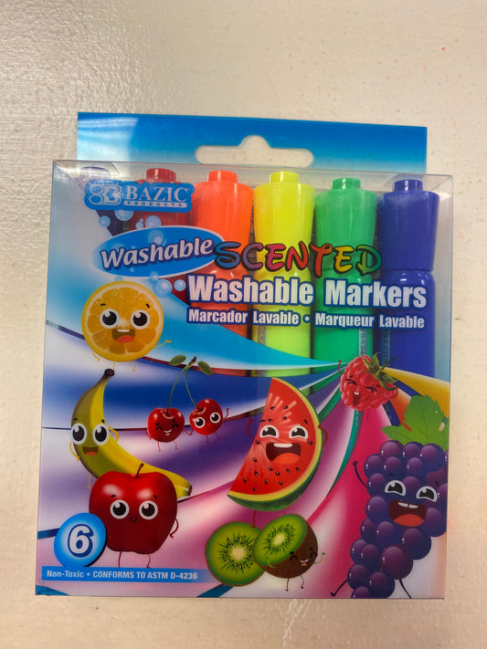 Scented Washable Markers