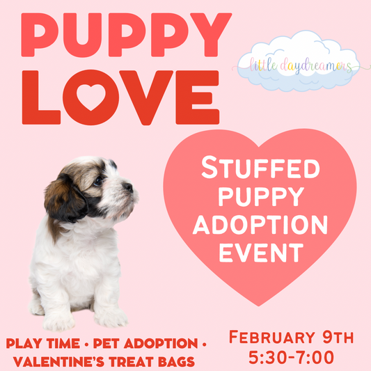 Puppy Love Stuffed Animal Adoption