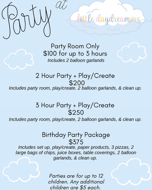 Book a 2024 Birthday Party: January-June